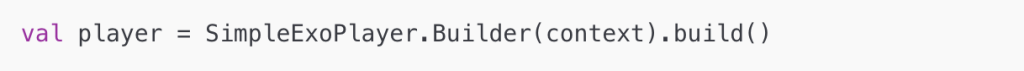 Player Initialization Exoplayer 2